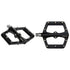Pedales GW MTB Flat ZP-D262 Aluminio Negro