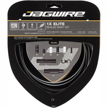 Kit Funda y Guaya de Cambios Sellado Jagwire Elite 1X Negro