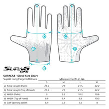 Guantes Largos Supacaz SupaG Splash Negro
